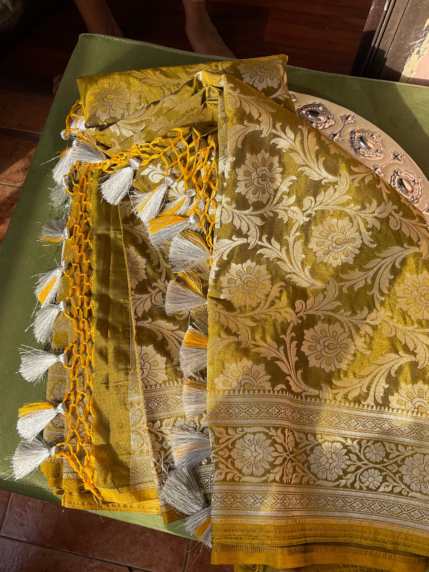Banarsee Mashru silk sarees