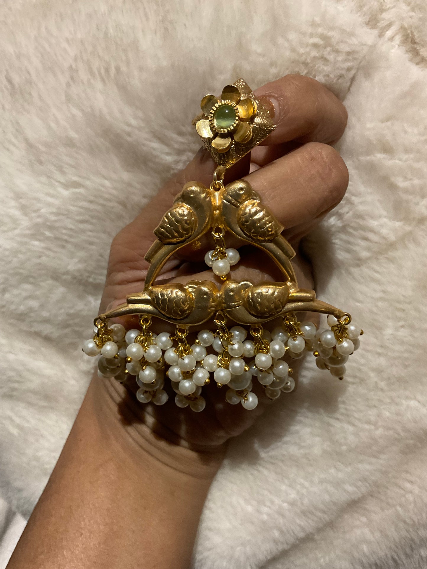 Handmade apala pearl earring