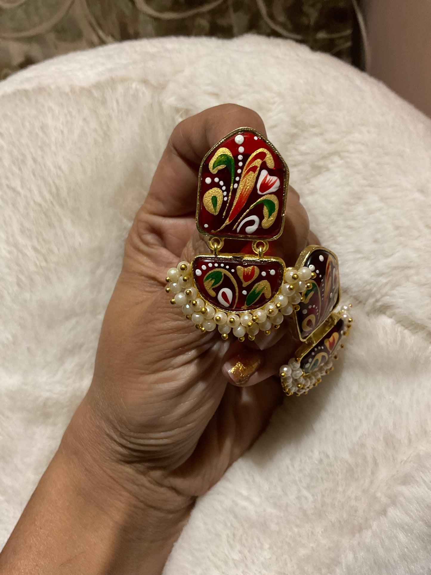 Handmade small earrings