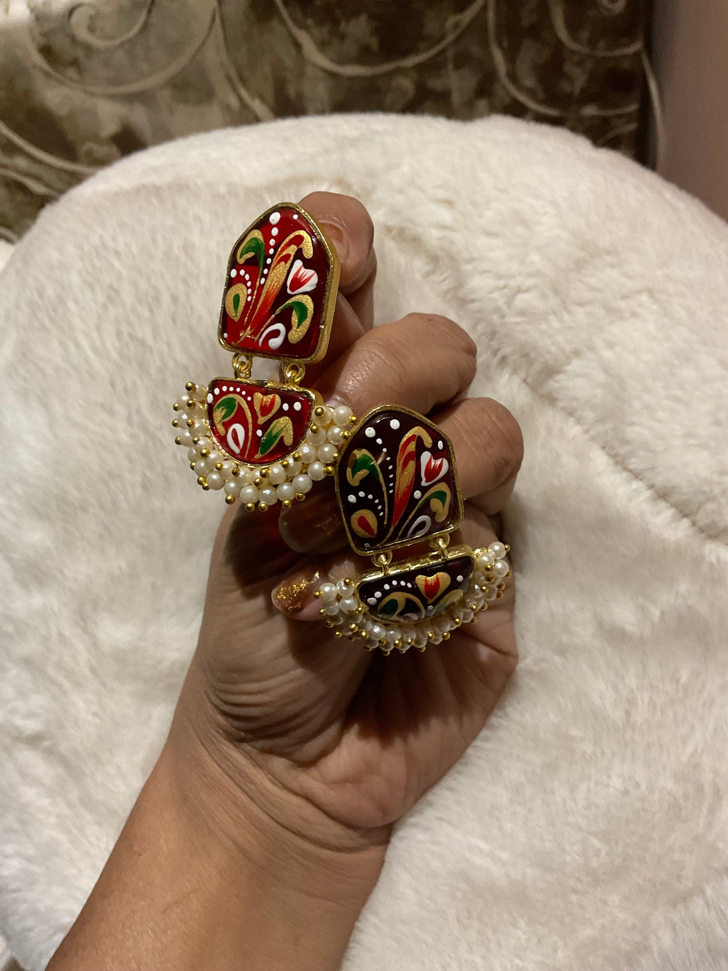 Handmade small earrings