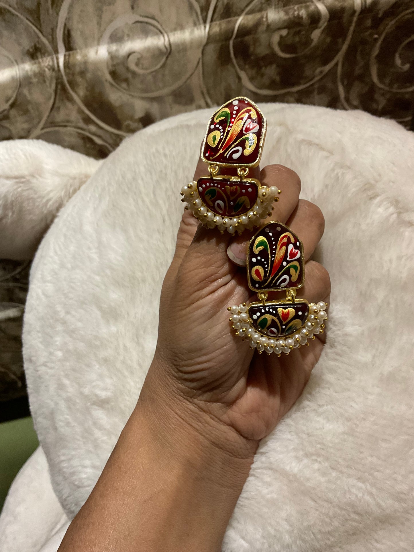 Handmade small earrings
