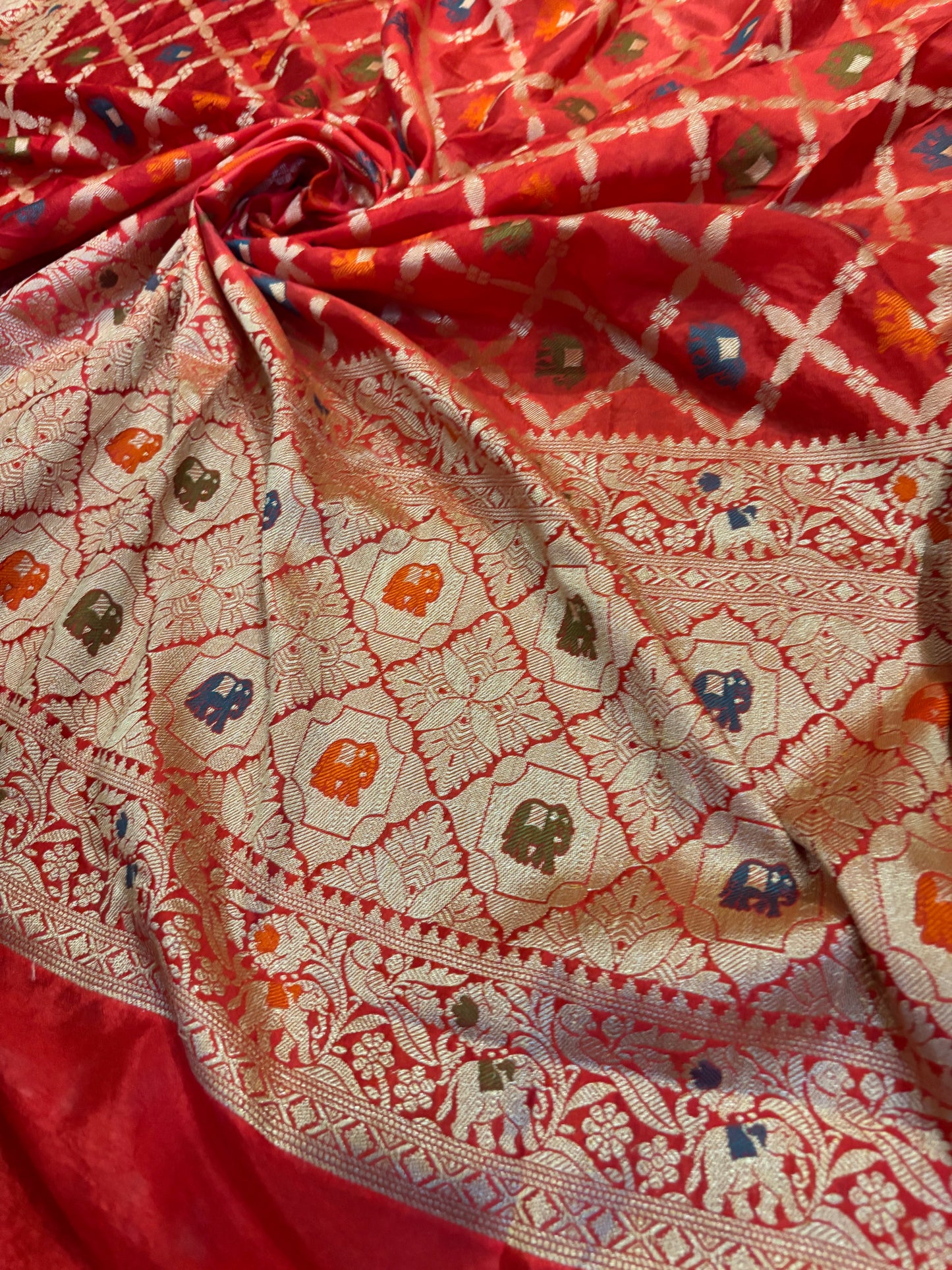 Banarsee soft silk saree