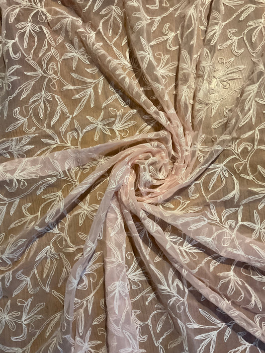 Chikankari saree