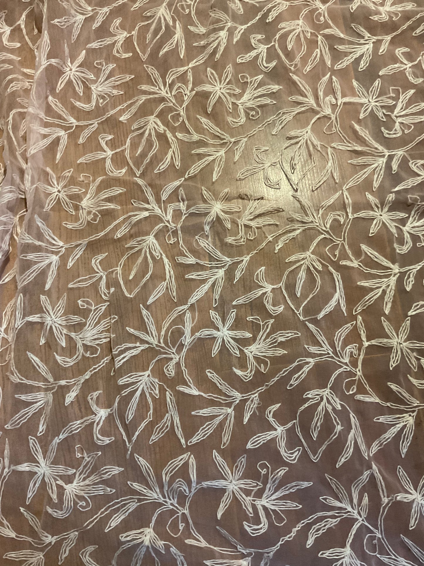 Chikankari saree