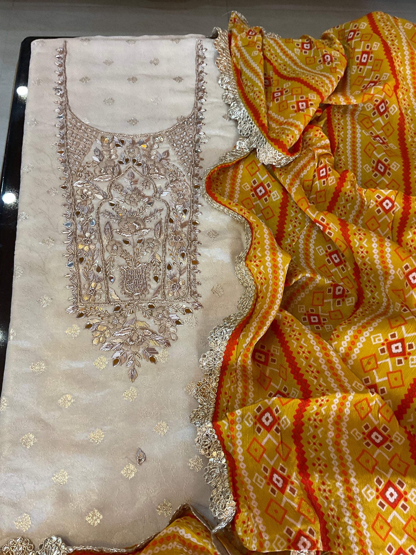 Handwork silk suits