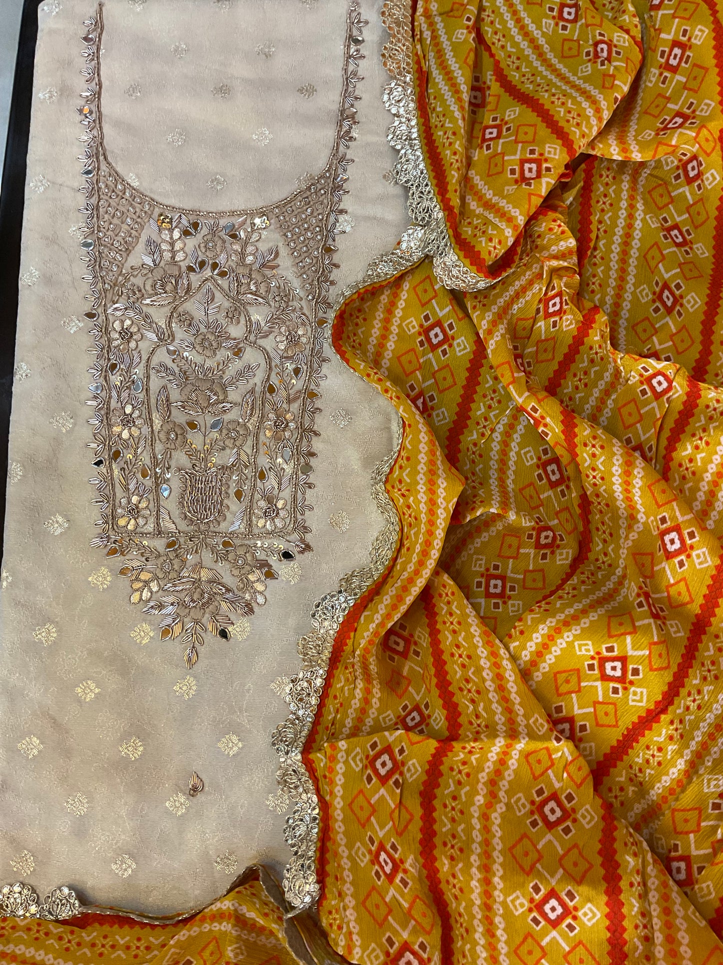 Handwork silk suits