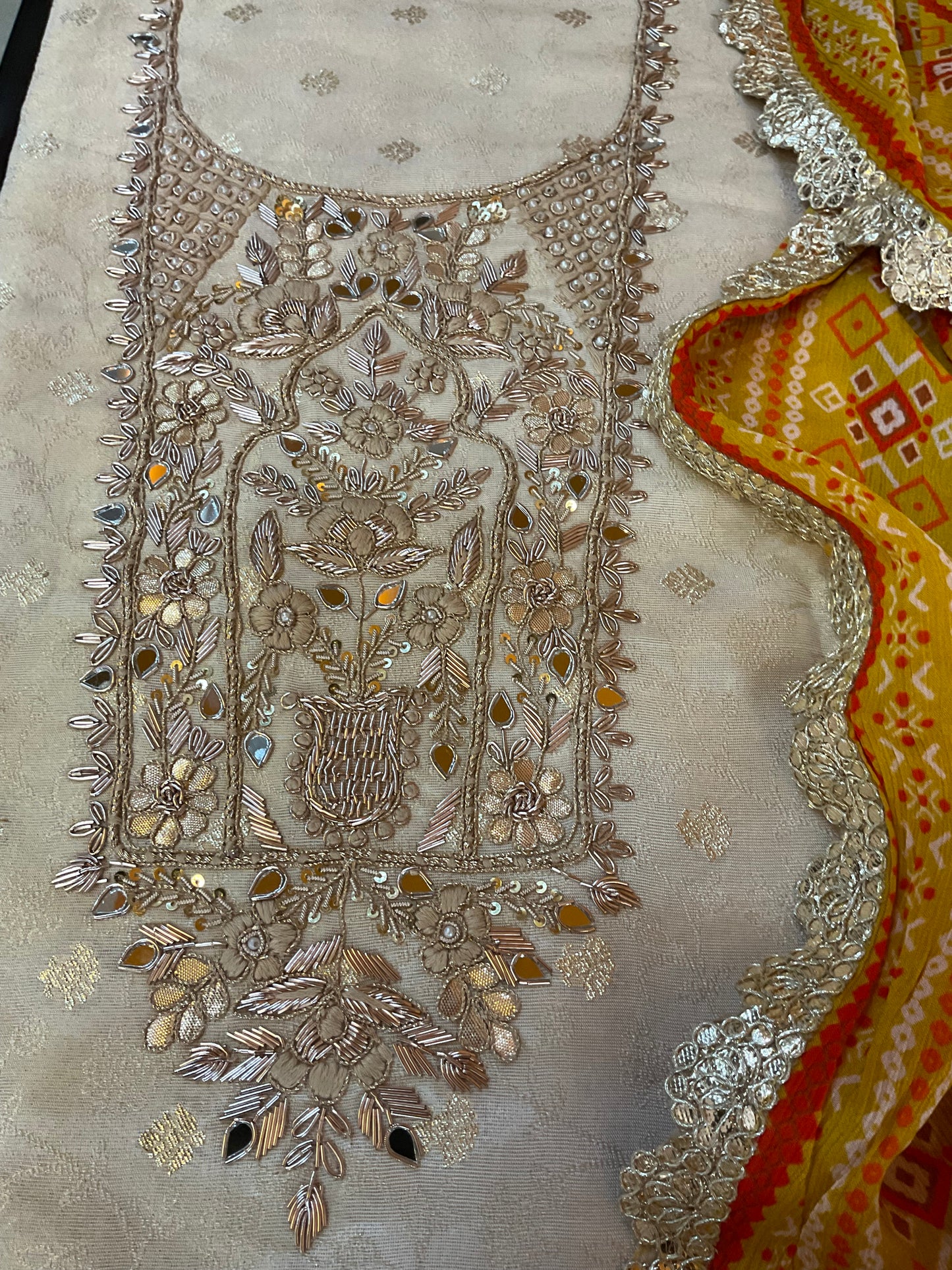 Handwork silk suits