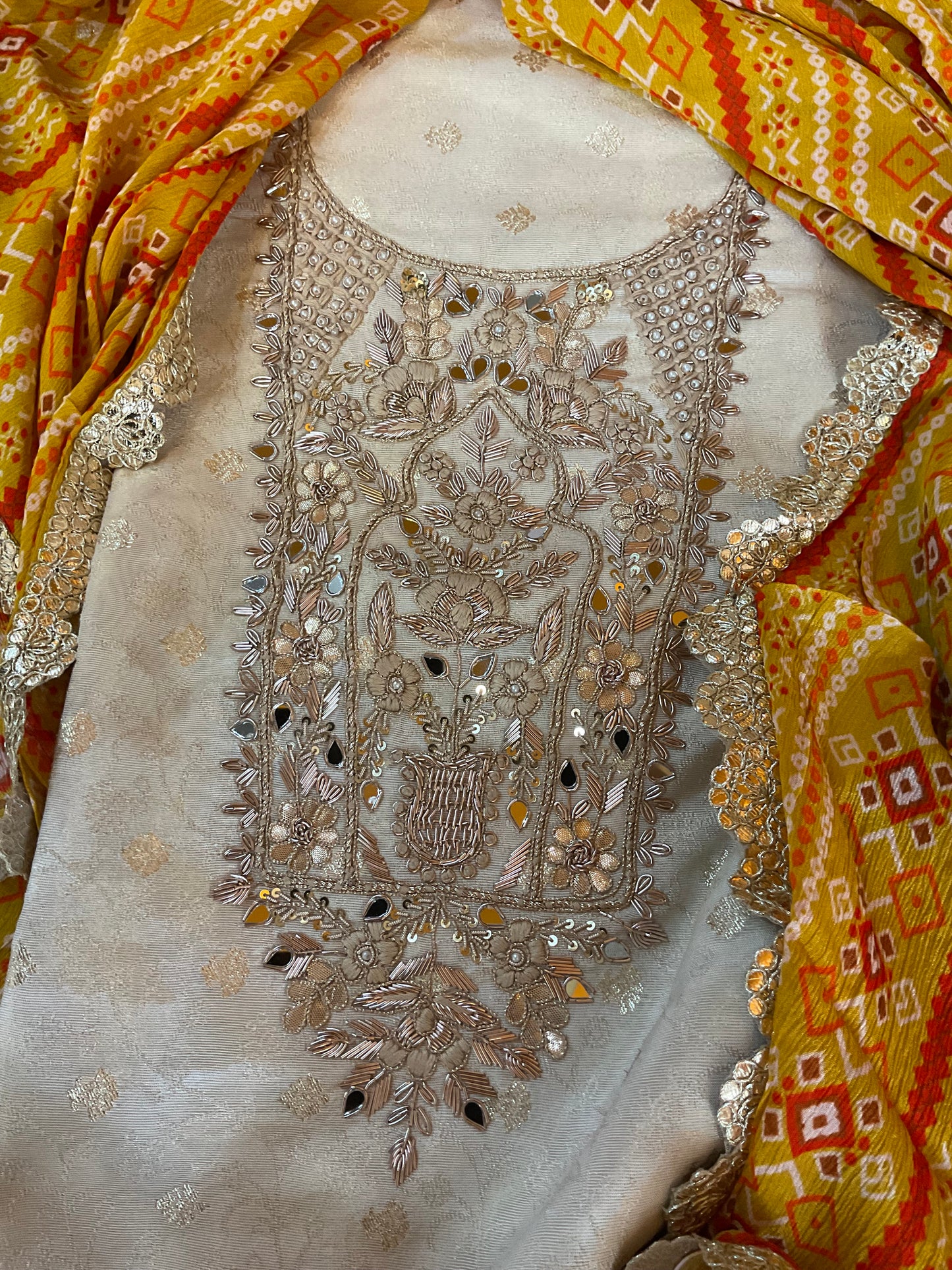 Handwork silk suits