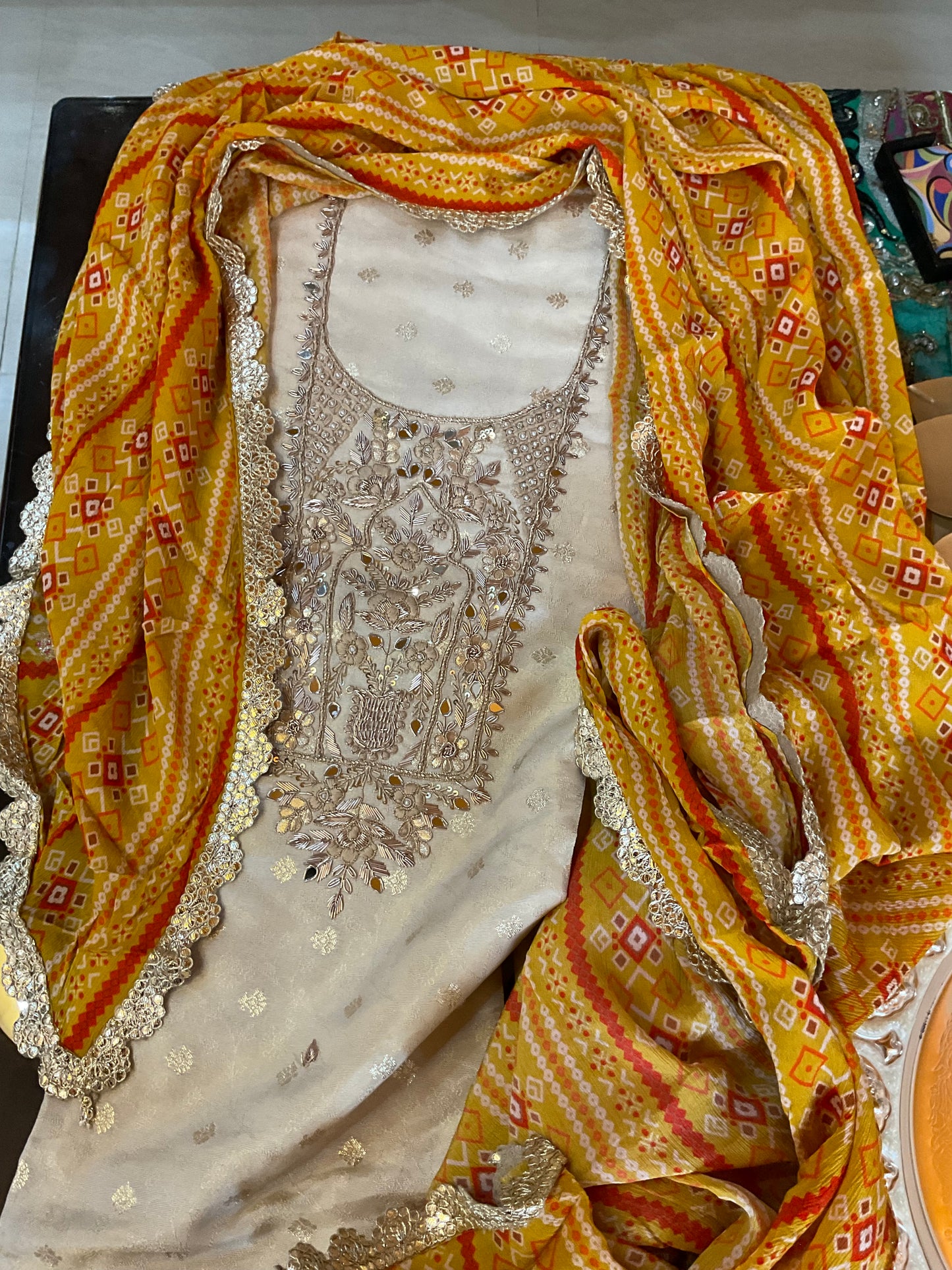 Handwork silk suits