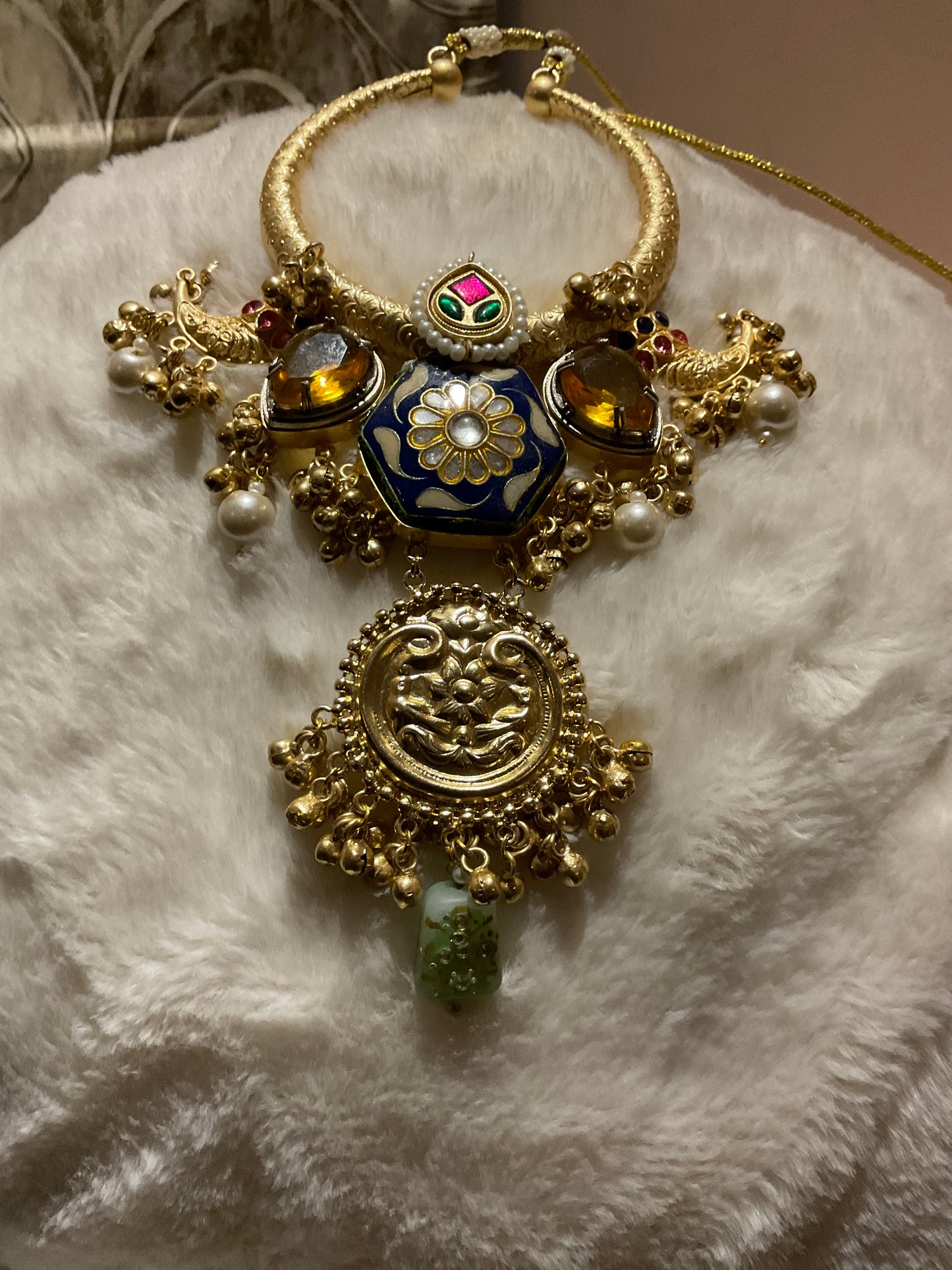 Handmade apala statement neckpieces